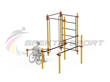 Купить Спортивный комплекс для инвалидов-колясочников WRK-D18_76mm в Бутурлиновке 
