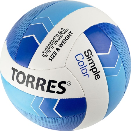 Купить Мяч волейбольный Torres Simple Color любительский р.5 в Бутурлиновке 